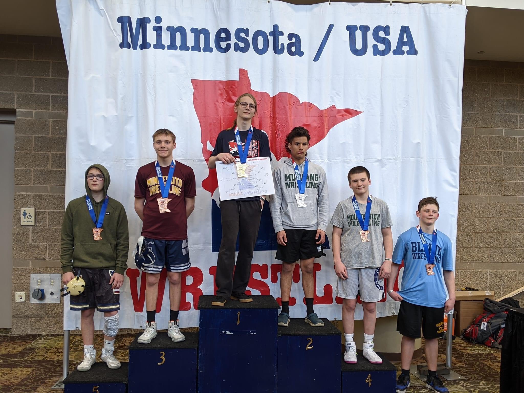 ZM Wrestlers have a Great Weekend at MNUSA State Tournament Zumbrota