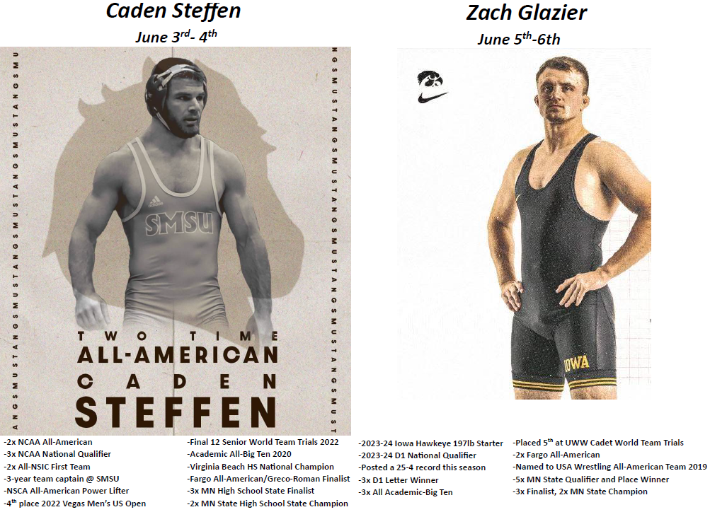 ZM Wrestling Summer Camp ZumbrotaMazeppa Cougar Wrestling